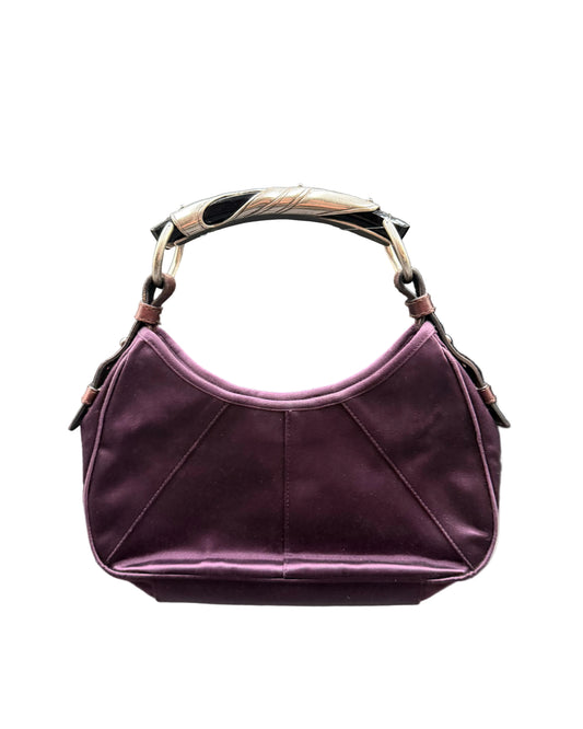 Yves Saint Laurent Purple Silk Mombasa