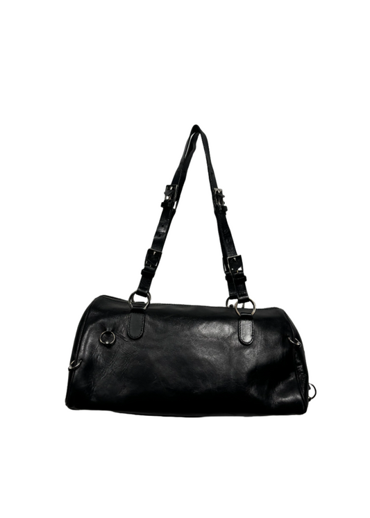 Black Pierced Hardcore Boston Bag
