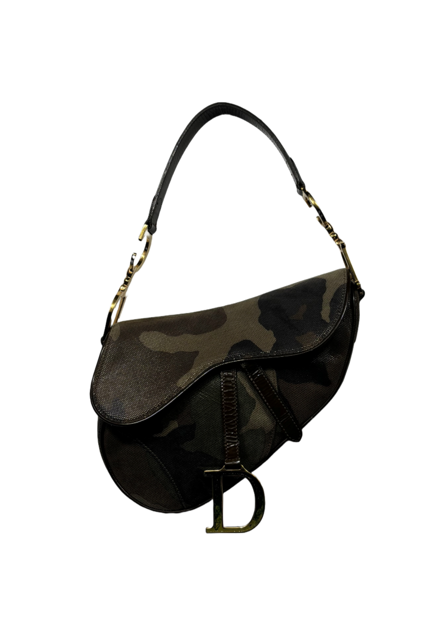 Camo Saddle Bag
