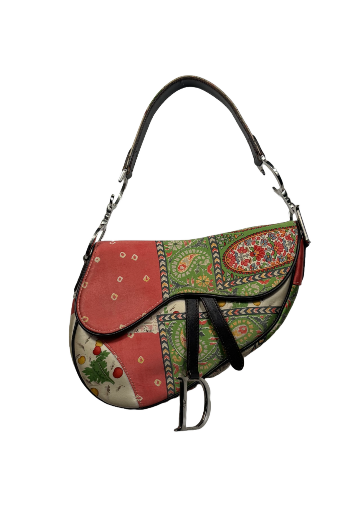Rental Silk Paisley Saddle Bag