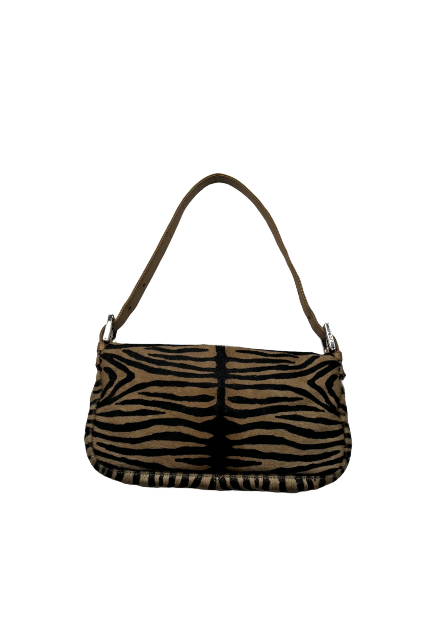 Zebra Pony Hair Baguette