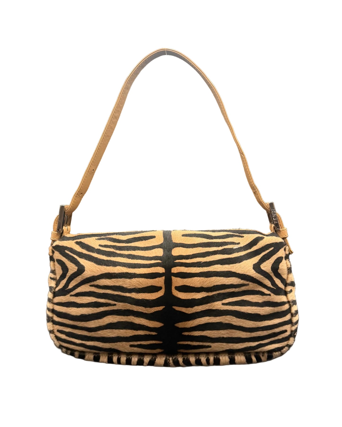 Fendi Zebra Pony Hair Baguette