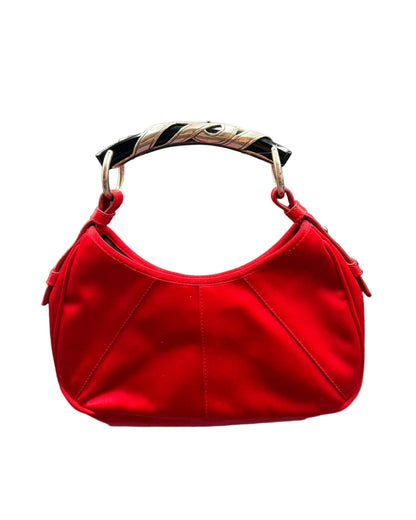 Yves Saint Laurent Red Silk Mombasa