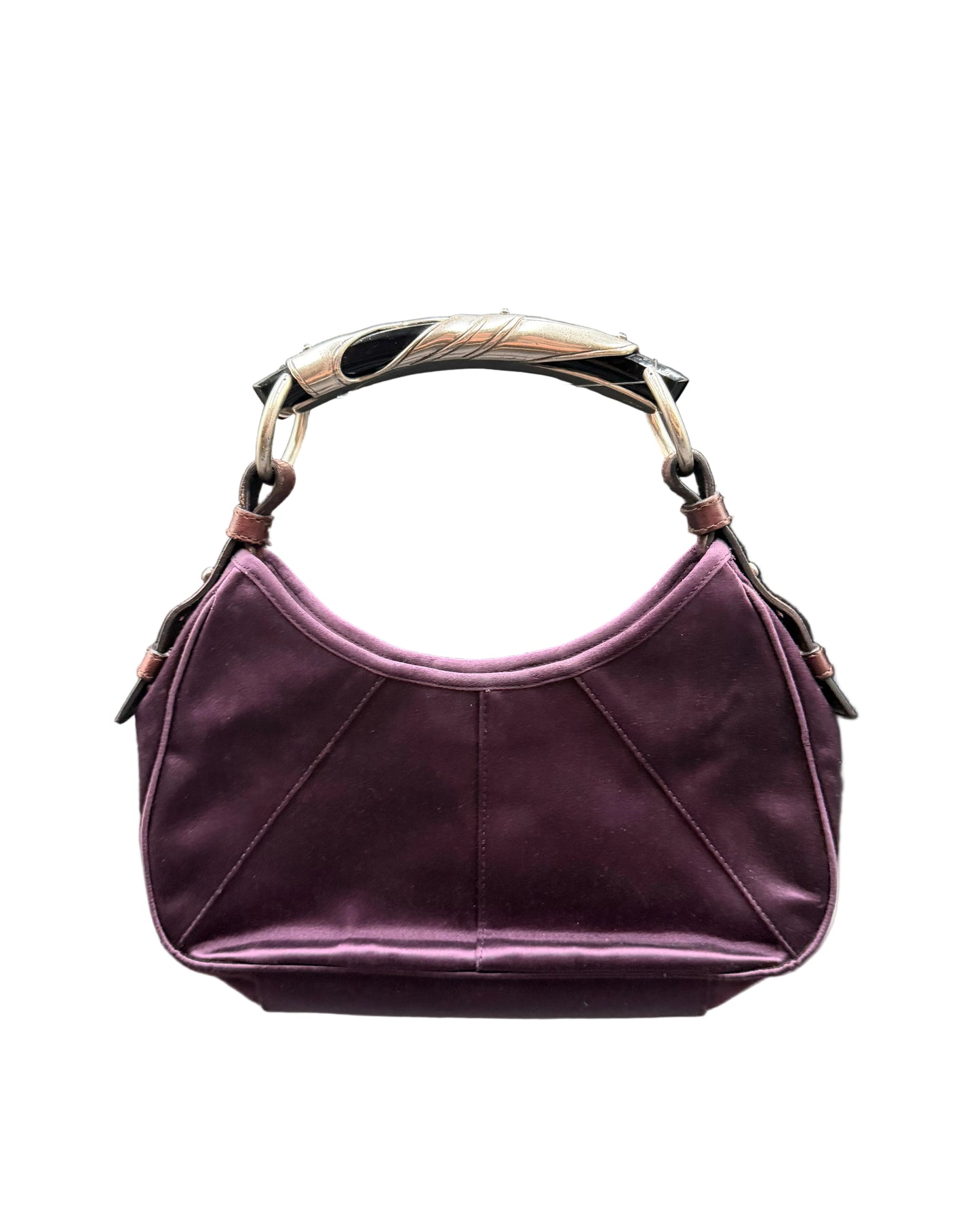 Yves Saint Laurent Purple Silk Mombasa