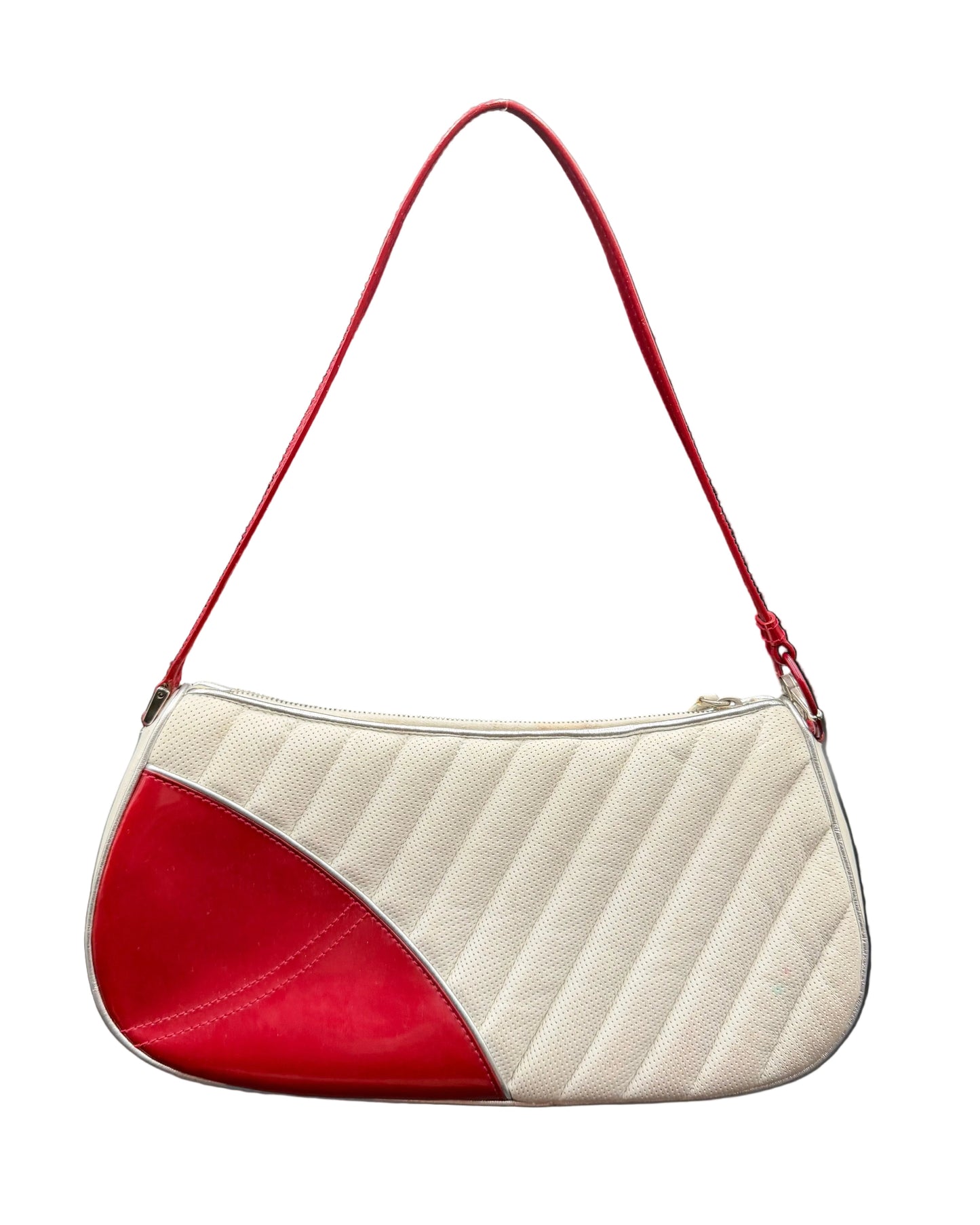 Dior Red and White Cadillac Bag