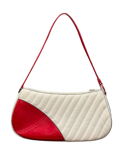Dior Red and White Cadillac Bag