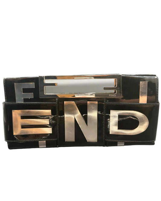 Fendi Crossword Clutch