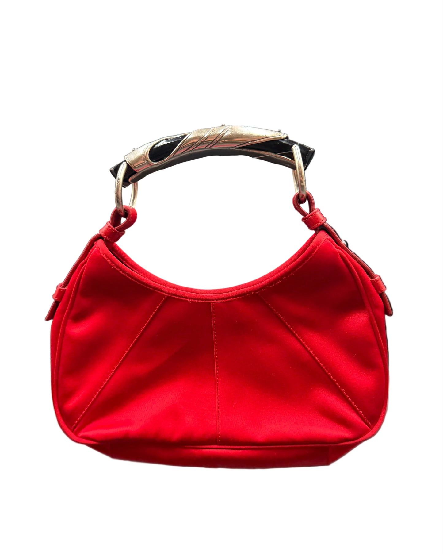Yves Saint Laurent Red Silk Mombasa