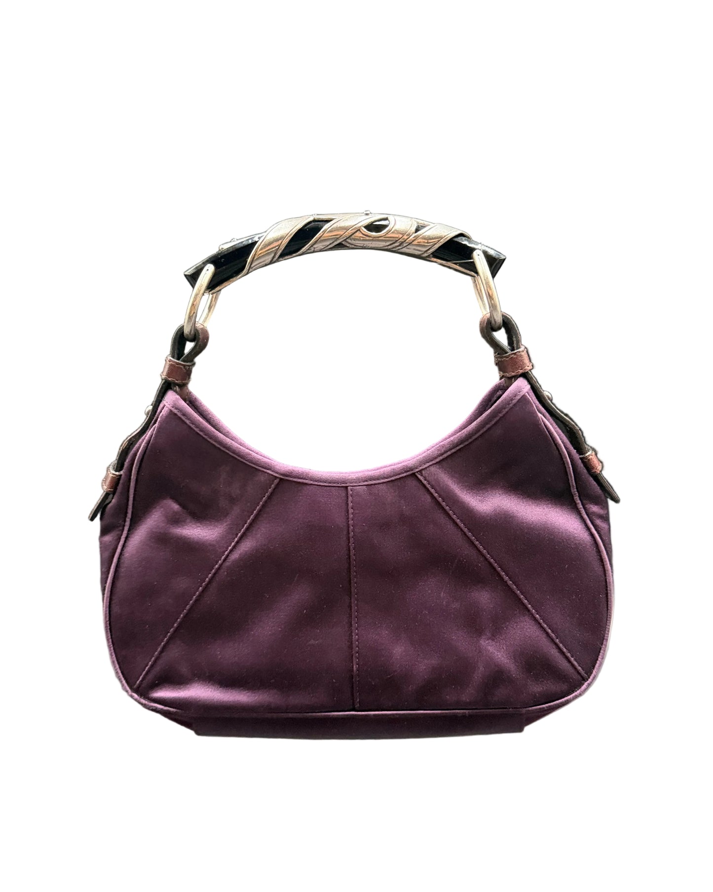 Yves Saint Laurent Purple Silk Mombasa