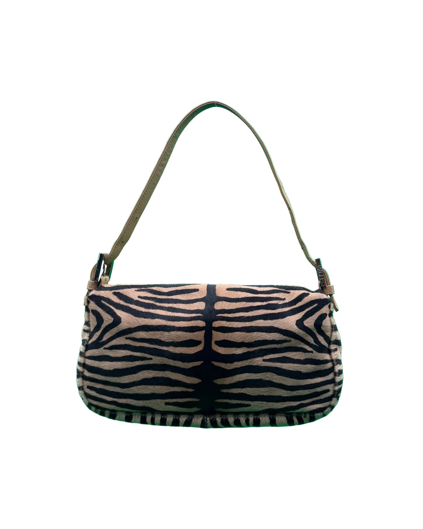 Fendi Zebra Pony Hair Baguette