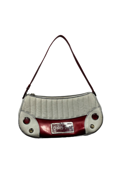 Dior Red and White Cadillac Bag