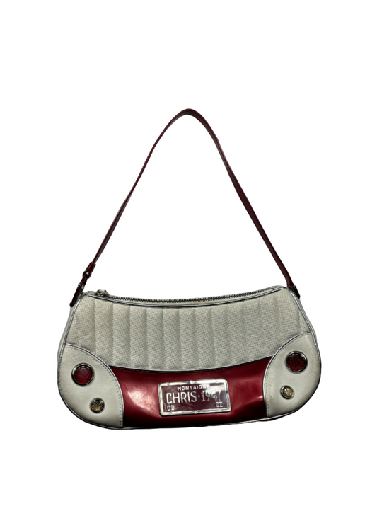 Red and White Cadillac Bag