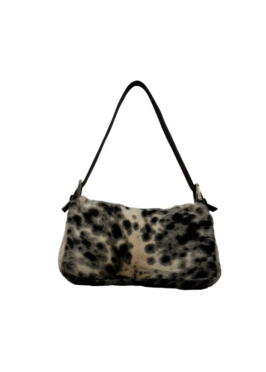 Dalmatian Pony Hair Baguette