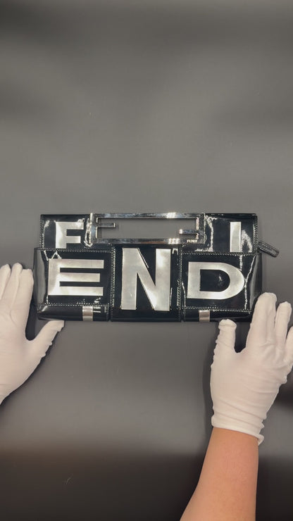 Fendi Crossword Clutch