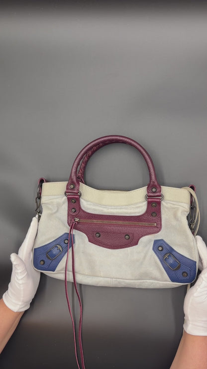 Balenciaga Blue Tri Color First